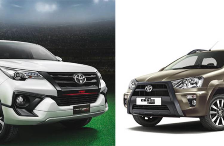 Recently launched limited edition Fortuner TRD Sportivo and Etios Cross X-Edition have seen a good market response, says Toyota.