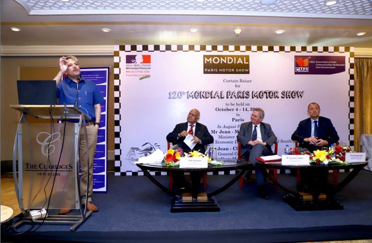 At the curtain raiser press conference held in New Delhi today, the organisers announced a slew of new events planned for the 2018 Paris Motor Show.