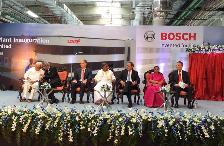 Bosch opens new plant in Bidadi, its 14h in India and 5th in Karnataka