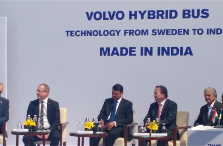 Volvo delivers first hybrid buses in India, to ply on Navi Mumbai roads