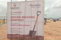 Faurecia breaks ground for new plant in Kia Motors India’s Vendor Park in Andhra Pradesh