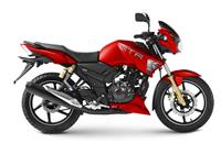 TVS Apache RTR 160, 180 get the matte red treatment