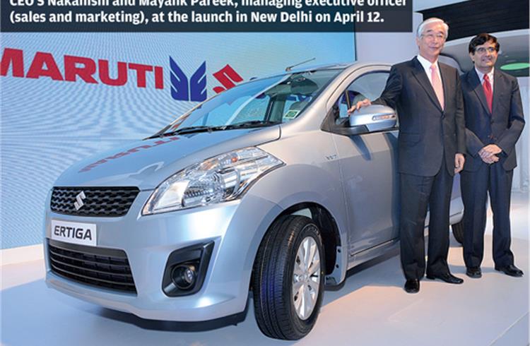 Maruti enters MPV market with all-new Ertiga