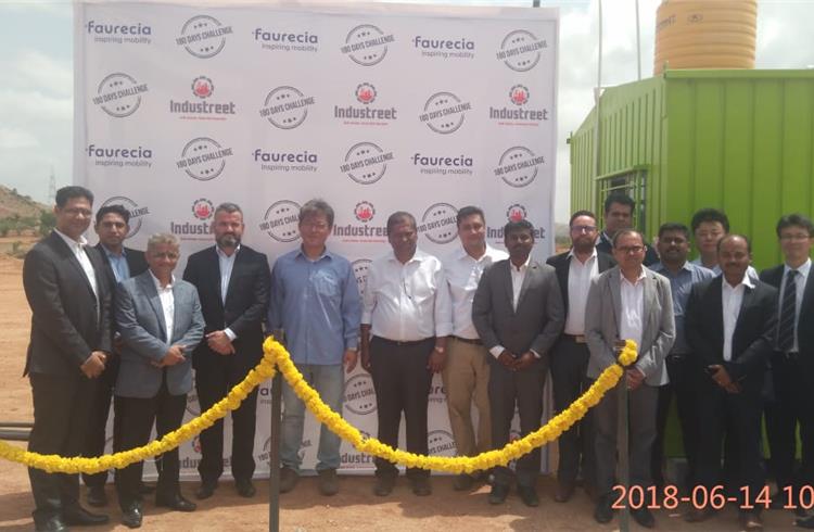 Faurecia breaks ground for new plant in Kia Motors India’s Vendor Park in Andhra Pradesh