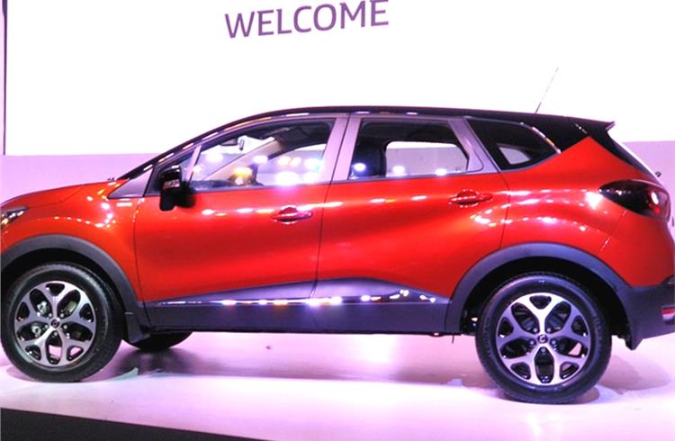 Renault reveals Captur crossover ahead of India launch