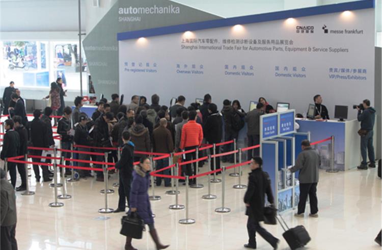 Space at 2013 Automechanika Shanghai fast filling up