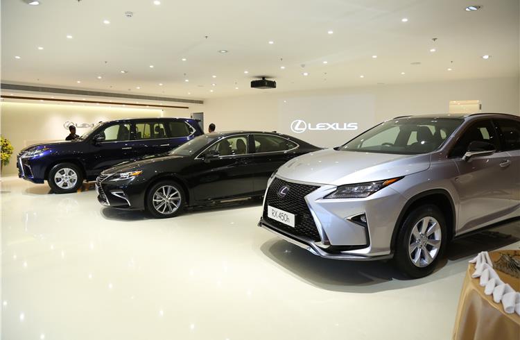 At present, Lexus has four 'Experience Centres' and four aftersales support centres in India. This is the Mumbai facility.