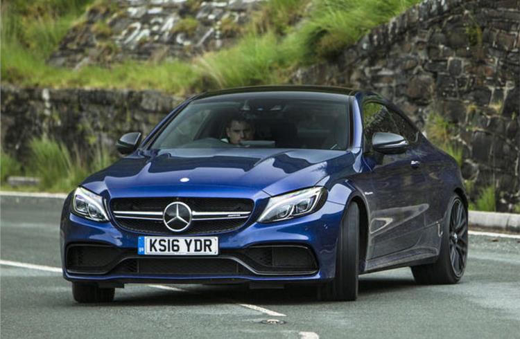 AMG is famous for its V8 models, such as the C63 S Coupe.