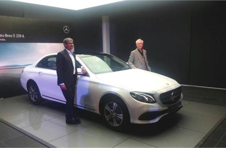 Mercedes-Benz India launches E 220d at Rs 57.14 lakh