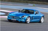 AMG produced the SLS Electric Drive in 2013.