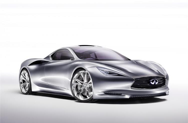 The hybrid Emerg-E concept from 2012 showed Infiniti's appetite for more adventurous electrified models.