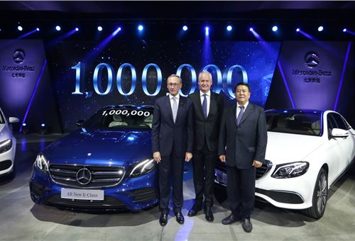 Mercedes-Benz rolls out its millionth car in China