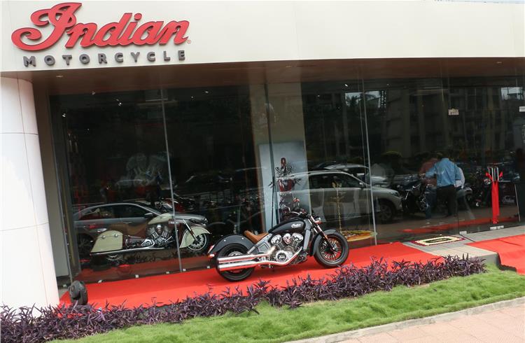 By end-2016, the dealer network is to be expanded to 12 showrooms in India.