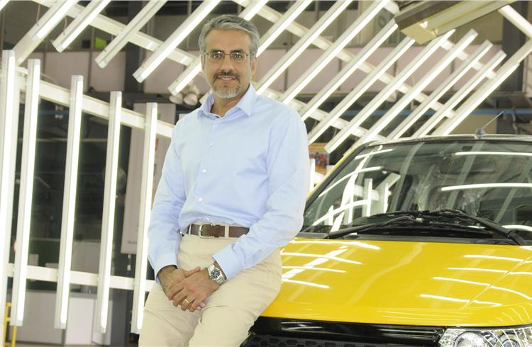 Chetan Maini is moving to a new role within the Mahindra Group