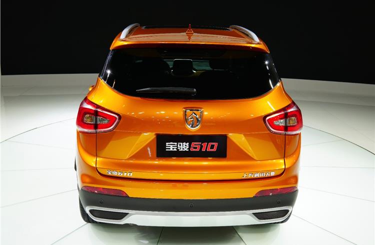 SAIC-GM-Wuling reveals Baojun 510 small SUV at Guangzhou Motor Show
