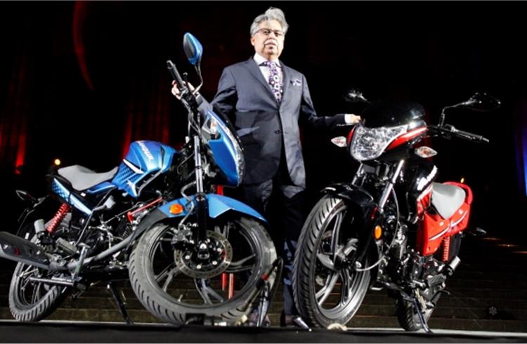 Pawan Munjal, CMD, Hero MotoCorp at the brand launch and global launch of Glamour in Argentina.