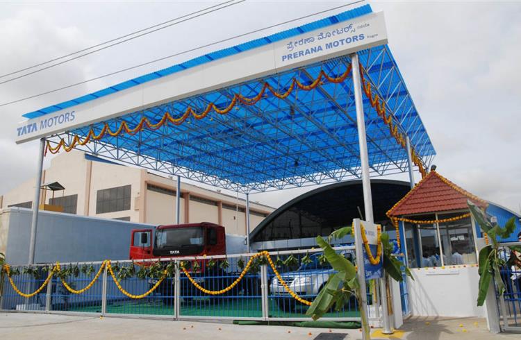 The Tumkur showroom is a single-point 3S hub and has a 22-bay service facility which can attend up to 50 vehicles a day.