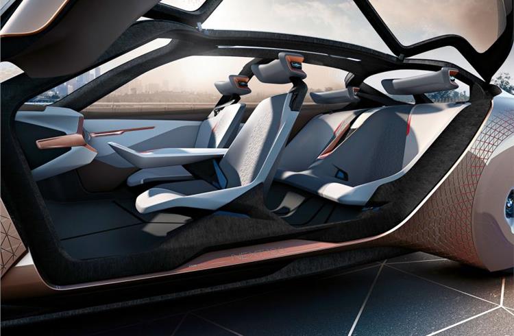 BMW unveils Vision Next 100 concept car