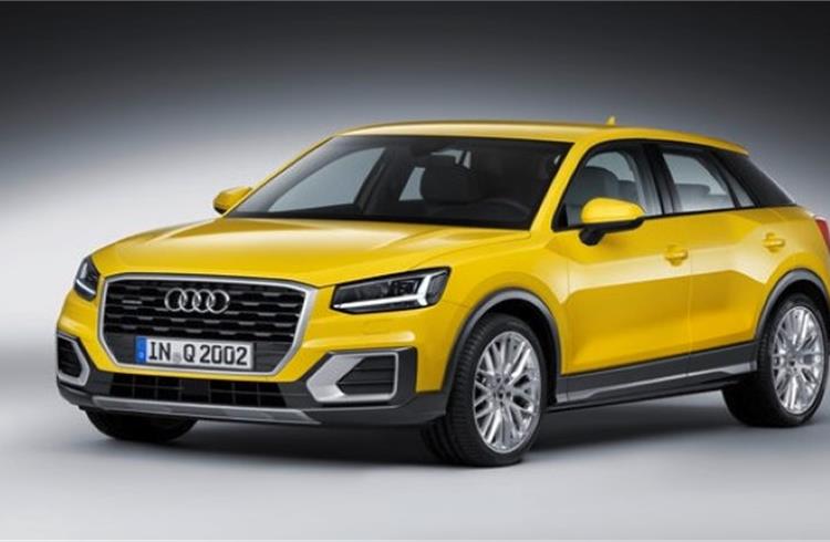 The Q8, one of seven new SUV models currently under development at Audi and scheduled for launch before the end of the decade, will join the Q2 (pictured).