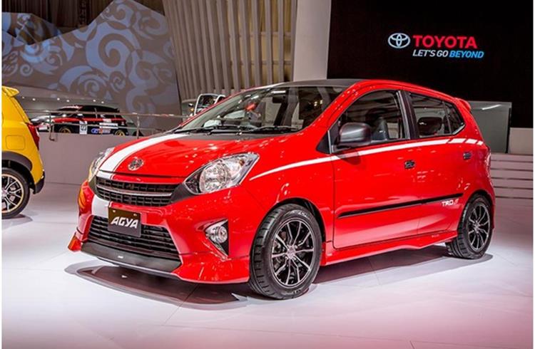Toyota Agya: The carmaker’s Low Cost Green Car (LCGC) petrol offering which delivers over 20kpl