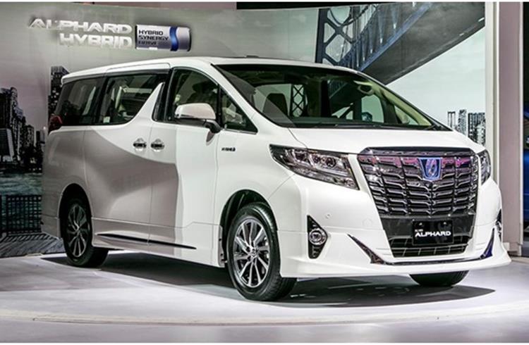 Toyota Alphard Hybrid: A full size ULEV powered by a 2.4-litre petrol engine coupled with an electric motor