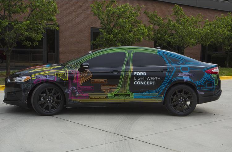 Ford builds on advanced materials use with lightweight concept car