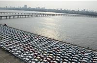 3,000 Chevrolet Beats Parked at Mumbai Port Trust of Maharashtra for Shipment to Mexico
