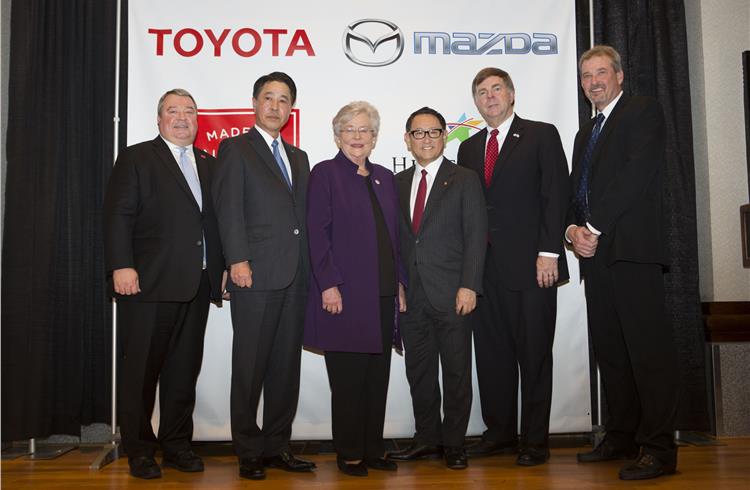 Mazda and Toyota set up JV to make cars in the US