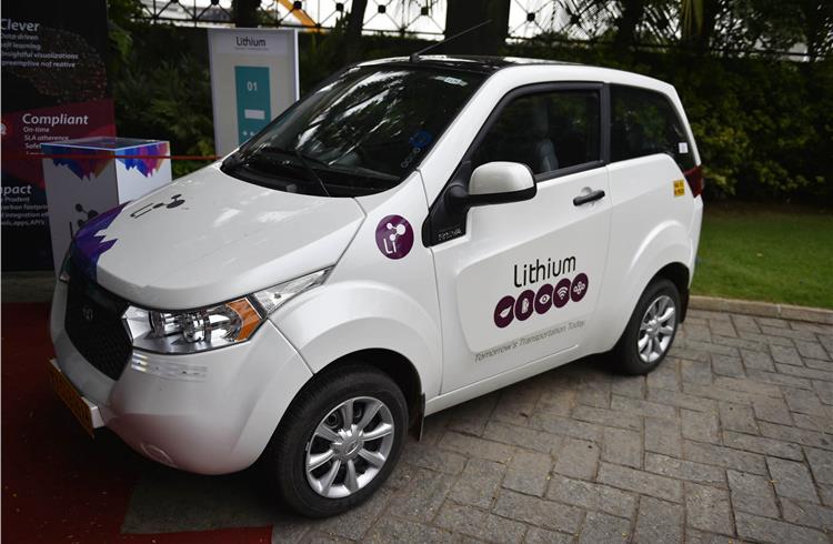 iTEC India saw the launch of the ‘Lithium’ EV fleet for corporate transport.