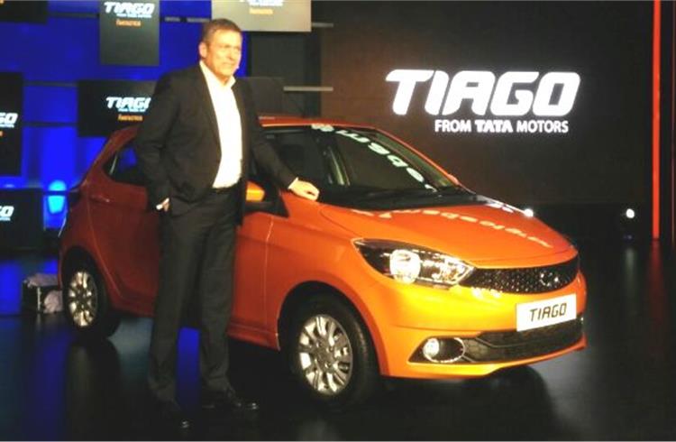 Tata Motors launches Tiago at Rs 3.39 lakh