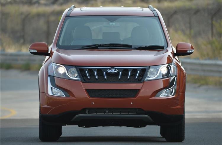 New grille, more contoured bonnet and restyled bumper lend XUV500 its new face.