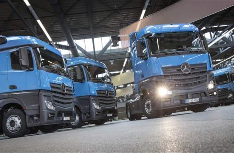 The first Mercedes-Benz Actros and Axor trucks could be supplied to the country in the form of CKD kits before the end of the year.