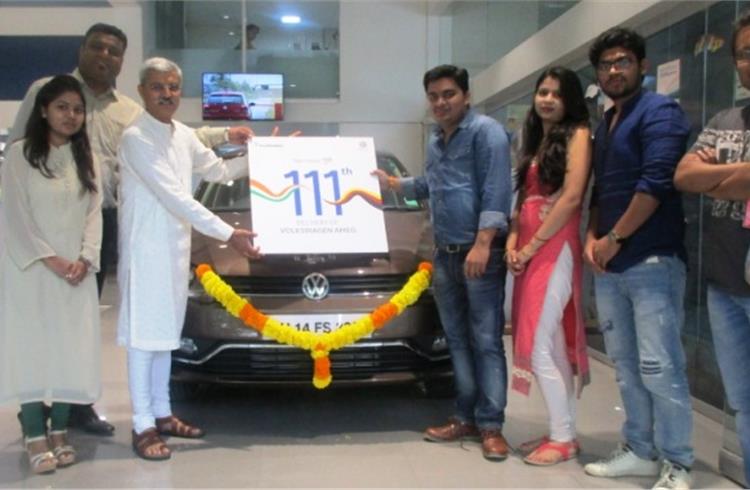Ganesh Chaturthi sees Volkswagen India deliver 111 cars in Pune