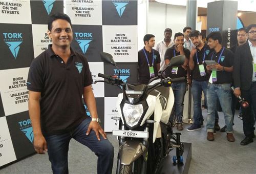 Tork Motors unveils India's first electric motorcycle: T6X