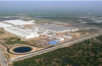 Spread across 460 acres, Sanand plant will produce 240,000 cars and 270,000 engines a year.