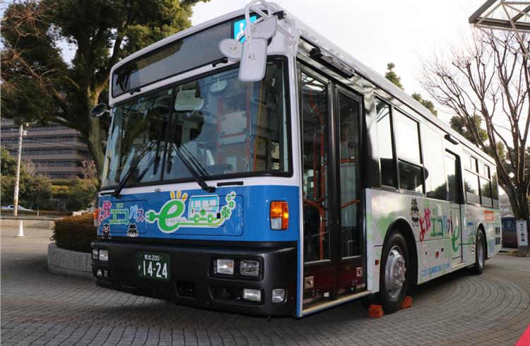 Nissan's e-Leaf tech to be used for buses in Japan