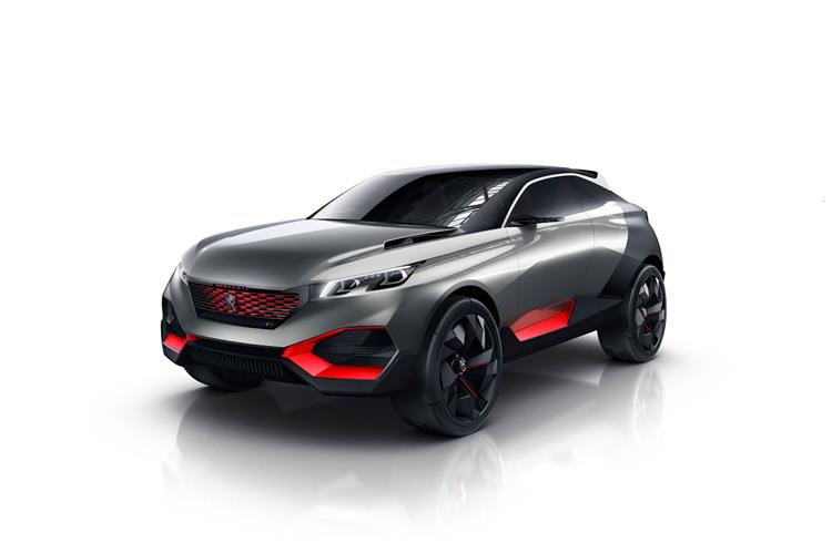 Peugeot to reveal Quartz Concept SUV at Paris Motor Show