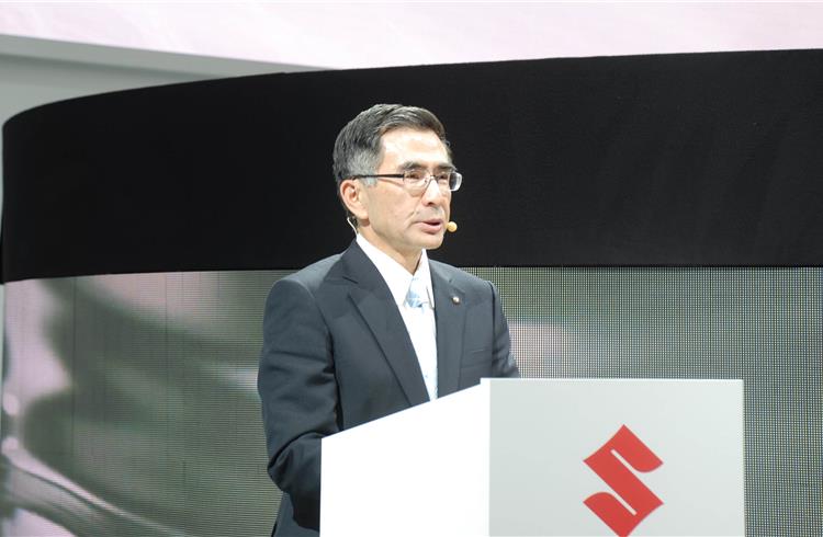 Toshihiro Suzuki: “As the industry shifts towards EVs, when it comes to India, our volumes are so large that I worry that we could be caught flat-footed if there was a sudden shift towards electrifica