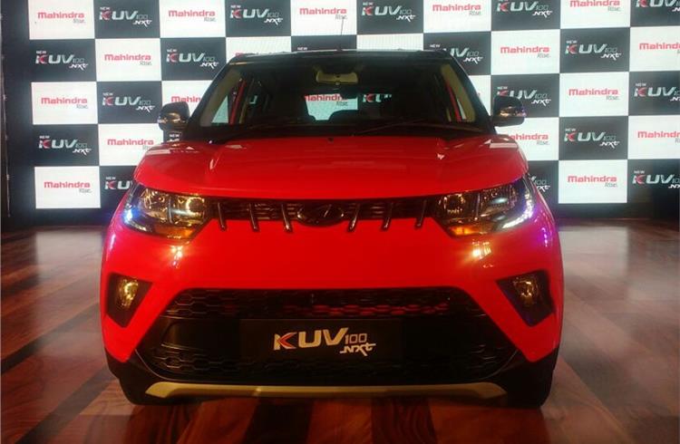 Mahindra launches KUV100 NXT at Rs 439,000