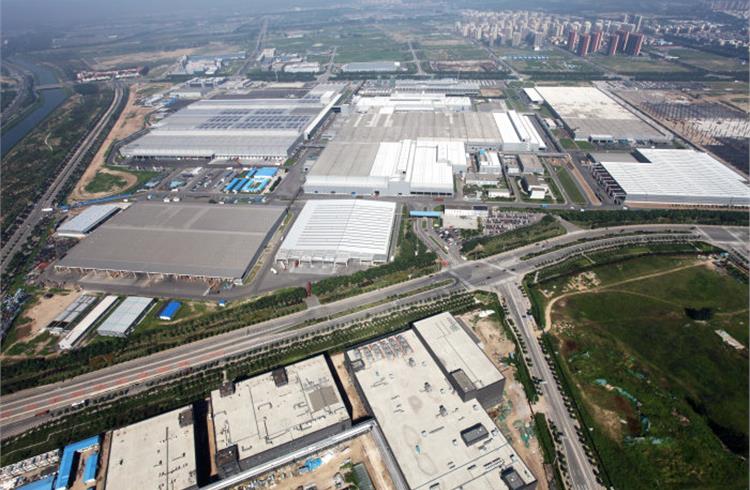 The site of the BBAC plant in Beijing, China.