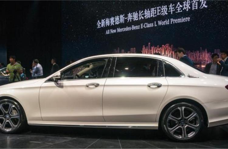 Beijing Motor Show: Mercedes-Benz E-Class LWB revealed
