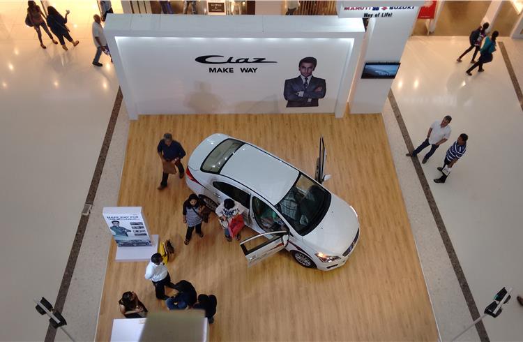Recently launched Ciaz sedan has been pulling in the numbers for Maruti Suzuki.