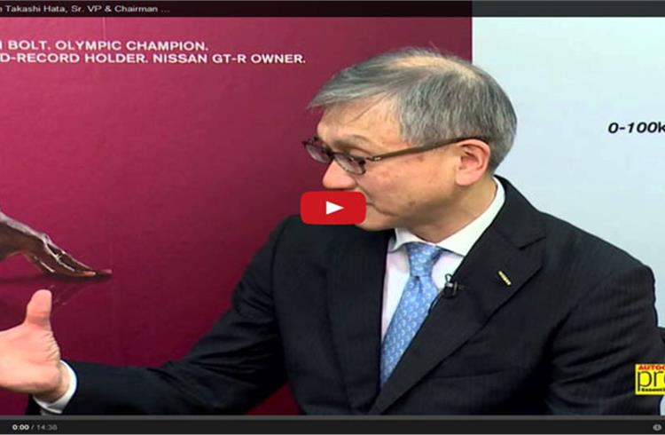 Interview with Takashi Hata, Sr. VP & Chairman - Africa, Middle East, India, Nissan Motor Co.