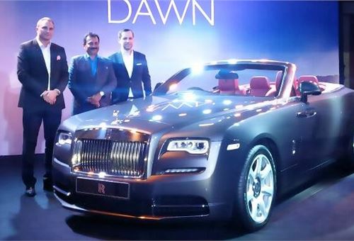 Roll-Royce launches Dawn in India at Rs 6.25 crore