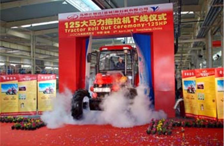 M&M signs China tractor JV
