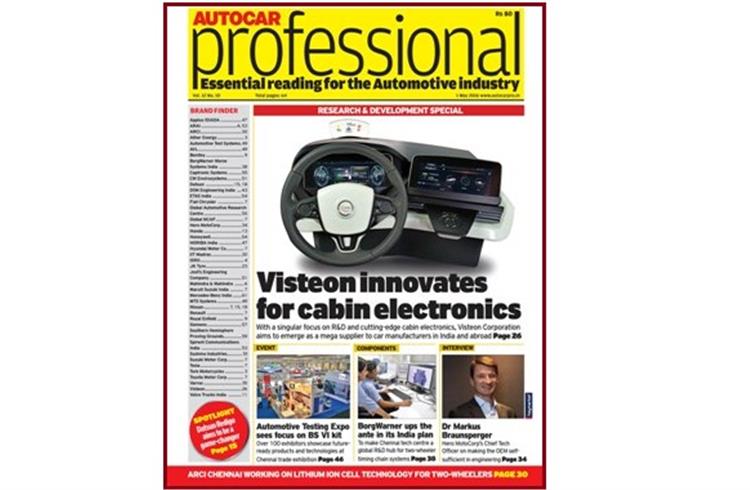 Autocar Professional’s May 1 ‘R&D Special’ is a tech tour de force