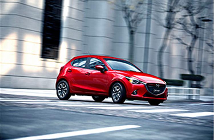 Mazda2 production begins in Thailand for export to Australia, later ASEAN markets