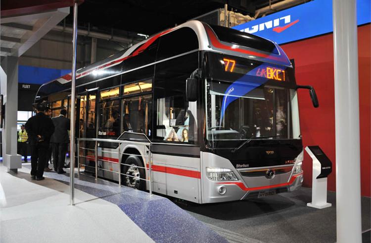 It is understood that the Tata Starbus Hybrid will ply in the Bandra Kurla Complex business district.