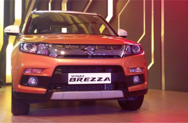 Maruti Suzuki launches Vitara Brezza compact SUV at Rs 6.99 lakh