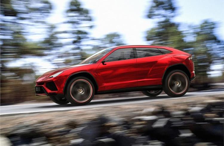 Lamborghini Urus is expected to be based on same architecture as the upcoming Bentley Bentayga